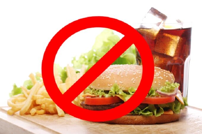 Tabúes alimentarios para la pancreatitis